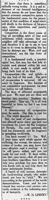Clipping from the Vernon Parish Democrat dated April 28, 1921.